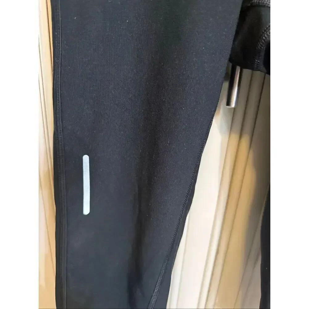 Nike Women's Dri-fit Running Cropped Capri Activewear Leggings Black Small